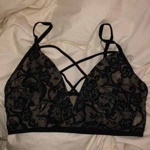 Cage Up Lace Bralette